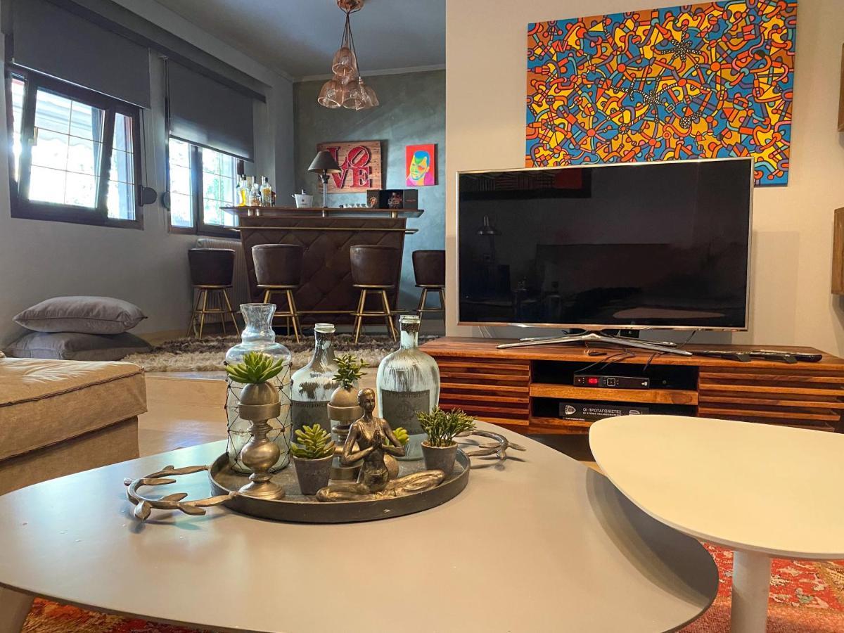 Lovely Luxurious Modern Apartment In Thessaloníki Ngoại thất bức ảnh